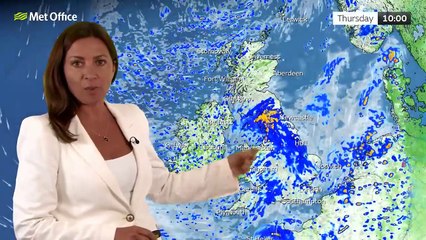 Met Office Thursday morning weather forecast 05/06/2025