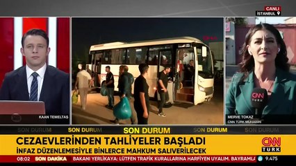 Cezaevlerinde tahliyeler başladı! Yasadan binlerce kişinin faydalanması bekleniyor...