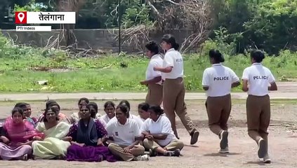 स्पेशल ट्रेनिंग ले रही है महिला स्वाट टीम, महिला प्रदर्शनकारियों को काबू में रखने के सीख रहीं गुर