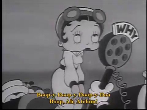 Desenhos da Betty Boop de 1932 até 1937