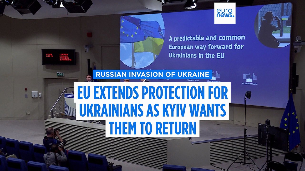 Kyiv will not force Ukrainian refugees to come back home — but it hopes they will