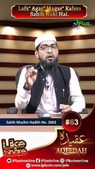 Kya Agar Magar kahna sahi hai?