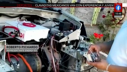 En CdMx, hombre convierte las unidades de combustión a eléctricas para ayudar al medio ambiente