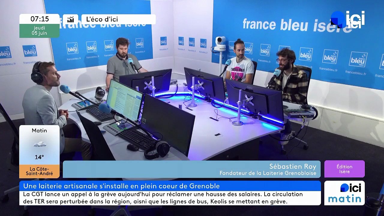 Grenoble : une laiterie s'apprête à ouvrir dans le centre-ville pour du fromage "made in Grenoble"