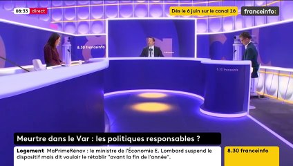 Meurtre raciste à Puget-sur-Argens : "Nous ne sommes pas des ultras, nous sommes des militants patriotes", se défend le député RN Sébastien Chenu
