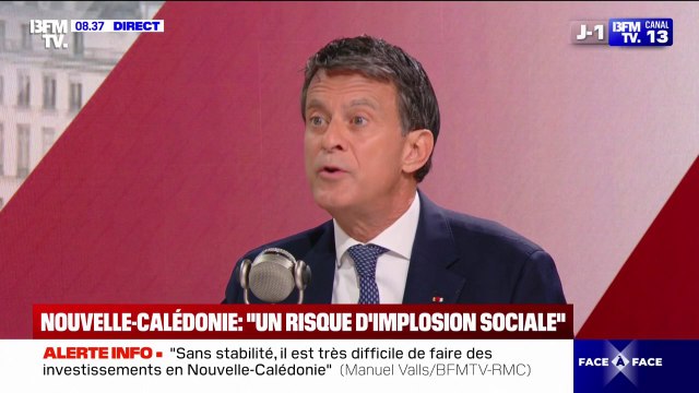 Nouvelle-Calédonie: Manuel Valls estime que le processus de décolonisation n'est pas terminé