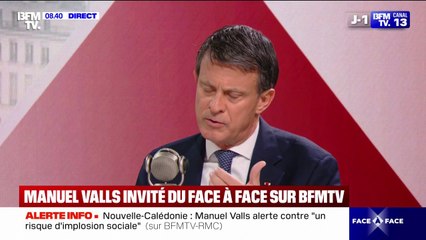 Nouvelle-Calédonie: "Si je n'avais pas la confiance du Premier ministre (...) je ne serai pas devant vous", soutient Manuel Valls, ministre des Outre-mer