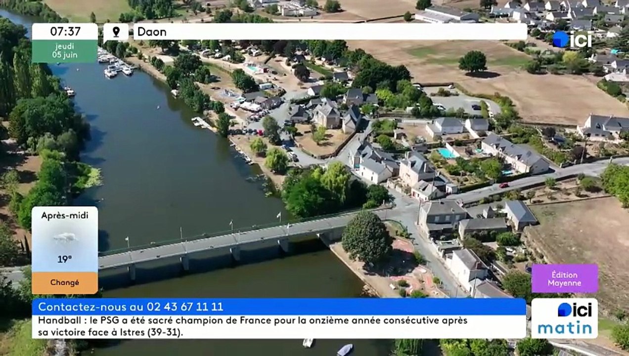 05/06/2025 - ici matin par ici Mayenne en vidéo