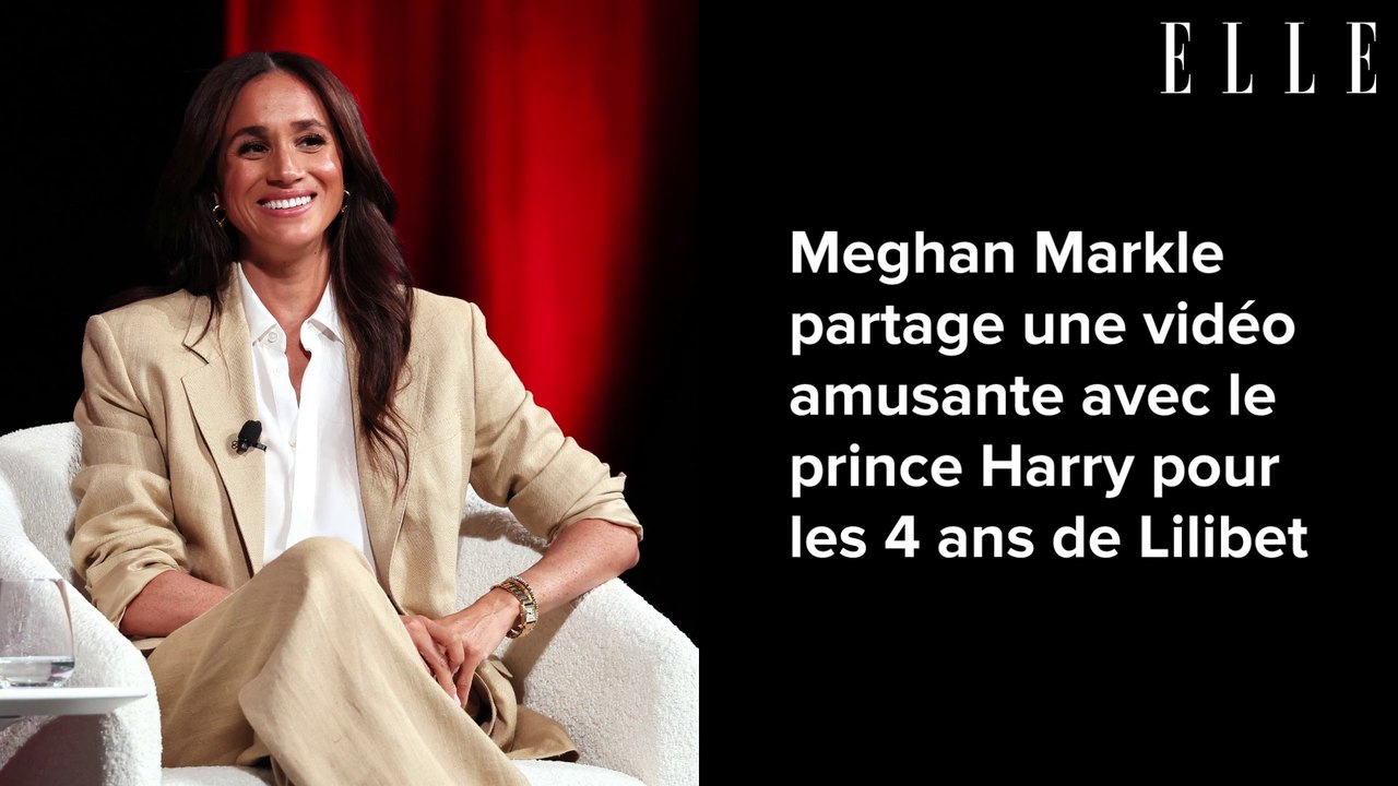 Meghan Markle partage une vidéo amusante avec le prince Harry pour les 4 ans de Lilibet
