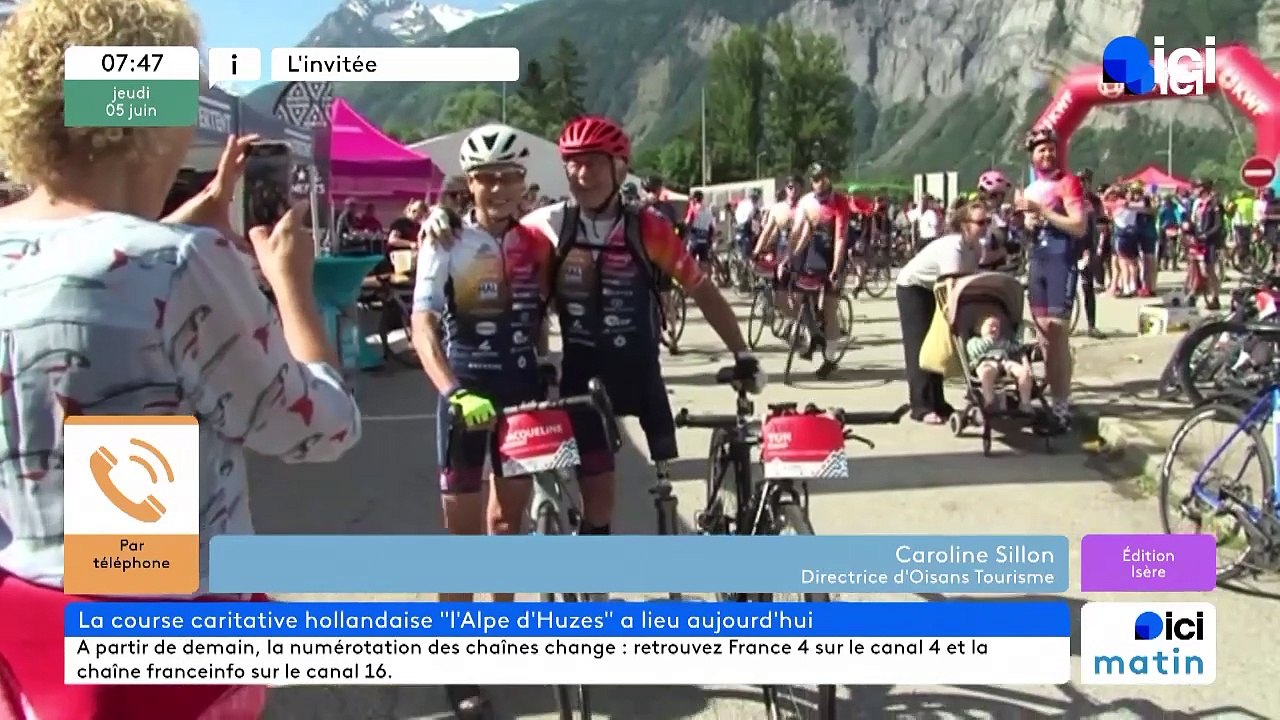 Alpes d'Huzes : "Actuellement on a plus de Hollandais que de Français en Oisans !"