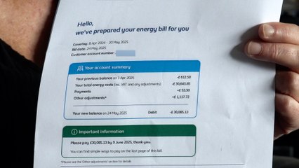 Disabled pensioner from South Darenth charged £30k in shock energy bill