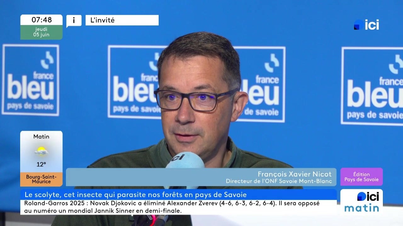 François-Xavier Nicot directeur de l'ONF Savoie Mont Blanc