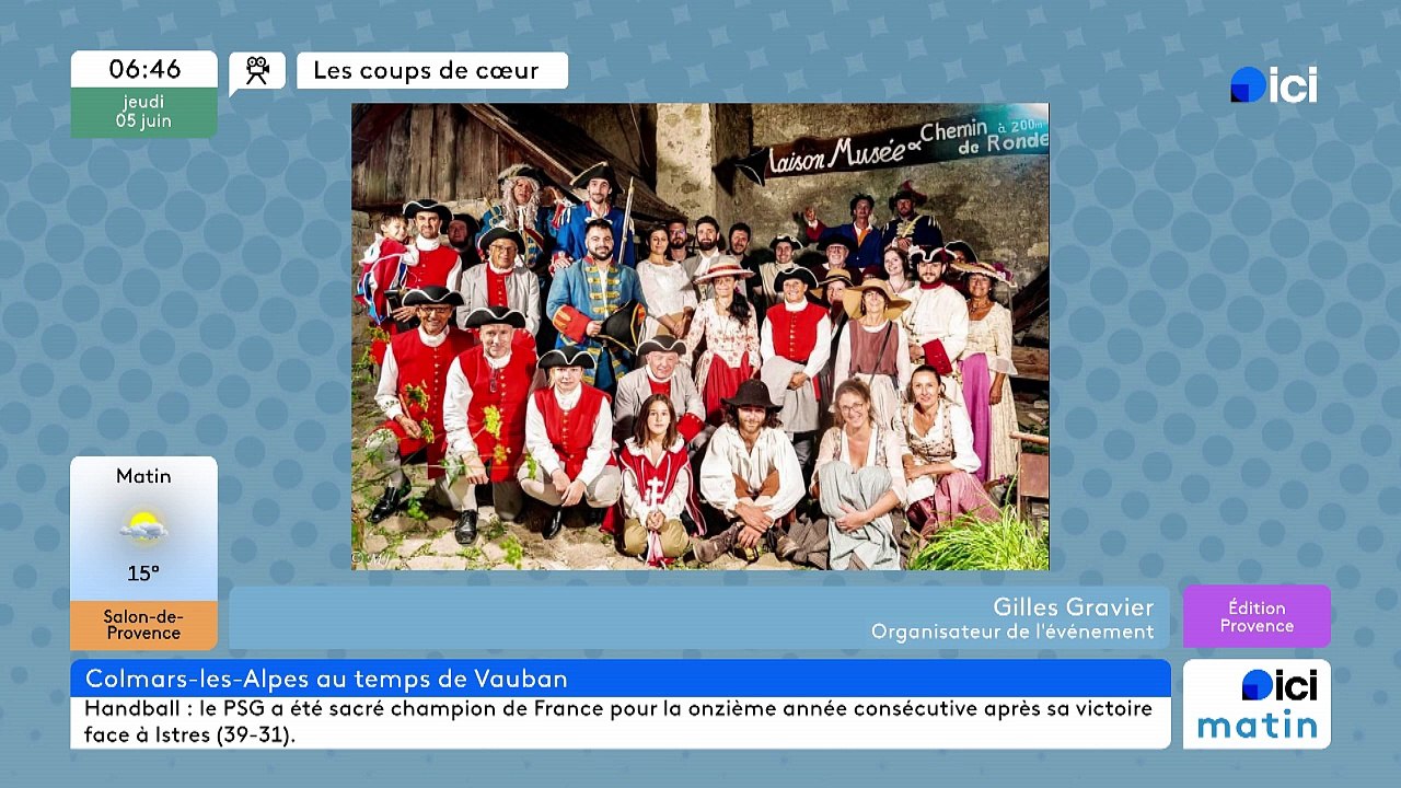 05/06/2025 - ici matin par ici Provence en vidéo
