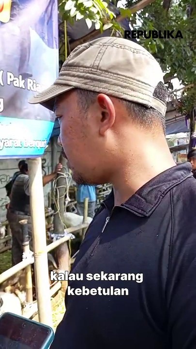 Pedagang Keluhkan Penurunan Penjualan Hewan Kurban