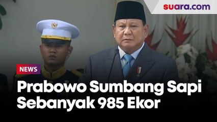 Prabowo Sumbang Sapi Sebanyak 985 Ekor Tersebar di Berbagai Daerah, Begini Kata Wamensesneg