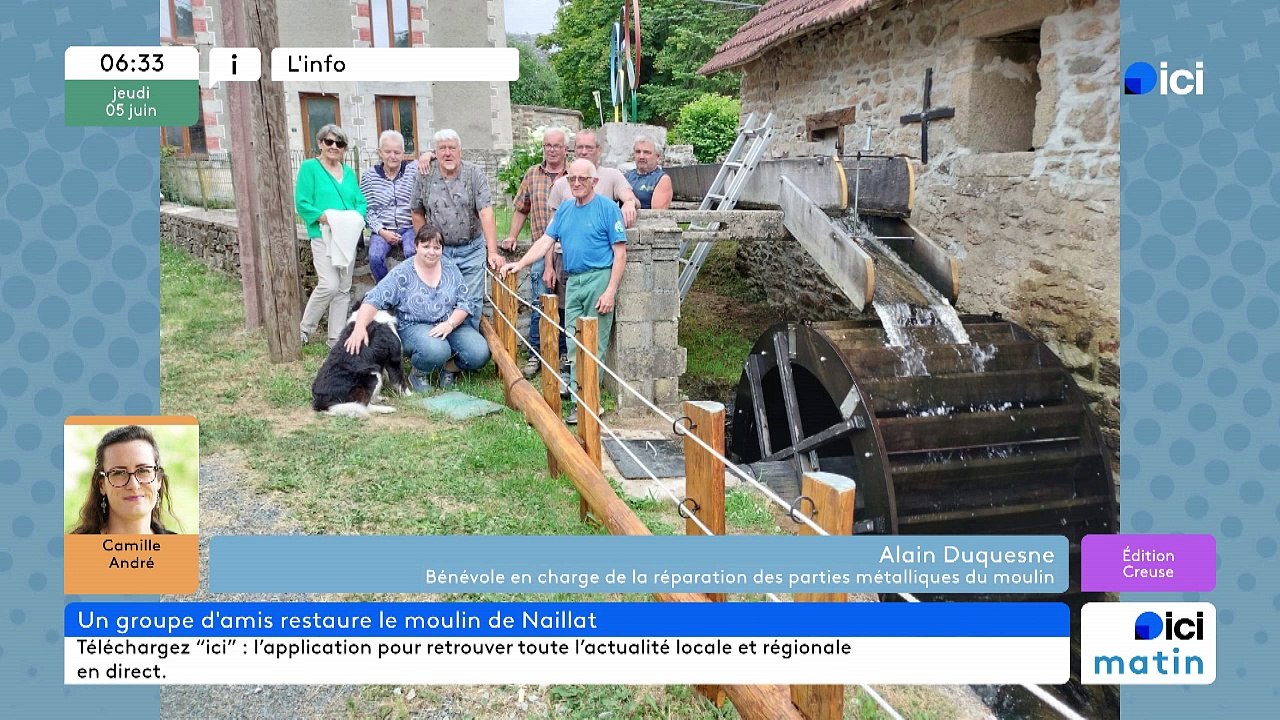 05/06/2025 - ici matin par ici Creuse en vidéo