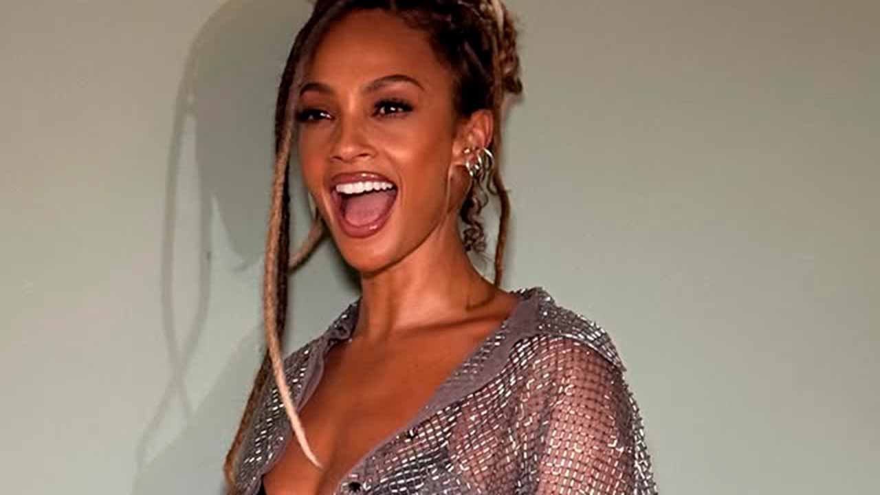 Alesha dixon beeindruckt (und spaltet meinungen) mit transparentem kleid