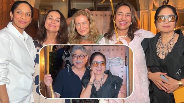 Neena Turns 66! Neena Gupta Celebrates Her Mega B'day Bash With Family, Friends & Paps!