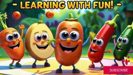 Vegetables Name in Hindi and English | सब्जियों के नाम | AtoZ Kids Land Nursery Rhymes