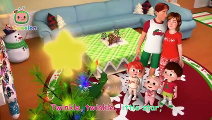 Twinkle Twinkle Christmas Star _ CoComelon Nursery Rhymes _ Kids Songs(480P)