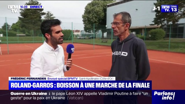 On avait décelé très tôt des qualités vraiment exceptionnelles : Le directeur sportif du premier club de Loïs Boisson se remémore ses premiers pas sur un court de tennis