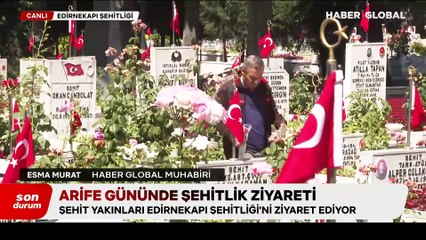 Şehitliklerde buruk bayram