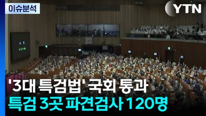 [이슈ON] 민주, 내란·김건희·채 상병 '3대 특검법' 처리 / YTN