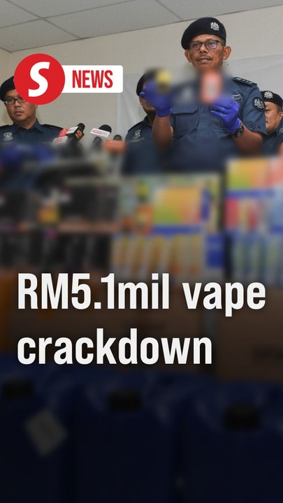Customs seizes RM5.1mil worth of vapes, liquid in Penang and Selangor