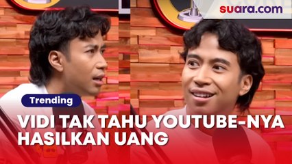 Manajemen Dicurigai, Vidi Aldiano Tak Tahu Kanal YouTube-nya Hasilkan Uang