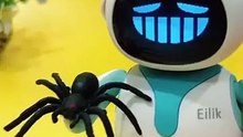 Mama scares spider 🤣 #robot #brainrot