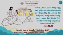 Mục sư: Nguyễn Văn Thiện. Chủ đề: Con Trẻ Trong Mắt Chúa.