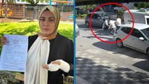 Karşıya geçerken tepki gösterdiği araçtakiler tarafından, oğluyla birlikte darbedildiğini iddia eden anne: Bu insanları bulun!
