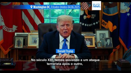 Trump proíbe a entrada nos Estados Unidos de cidadãos de uma dúzia de países
