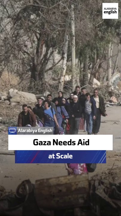 Gaza Needs Aid at Scale