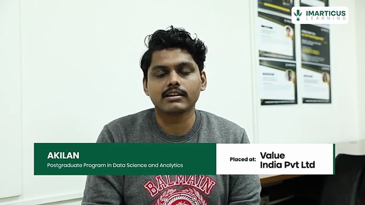 From Learner to Analyst: Akilan’s Imarticus Success Story