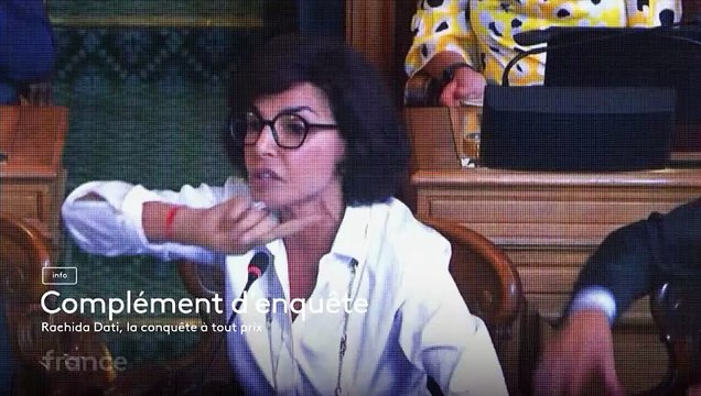 La bande-annonce du Complément d'enquête sur Rachida Dati.