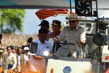 Prabowo Lepas Ekspor Perdana Jagung : Indonesia Siap Jadi Lumbung Dunia