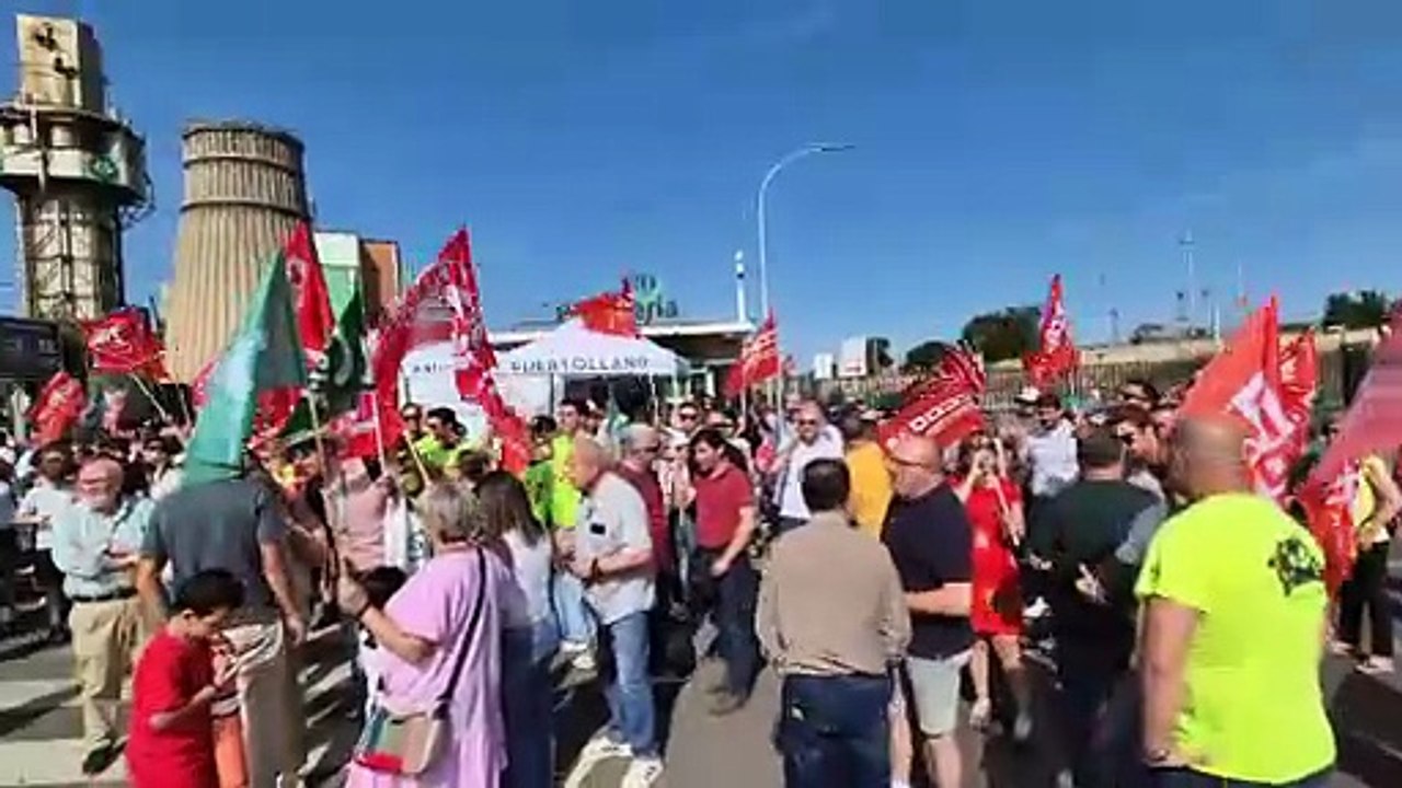 Primera jornada de huelga en Fertiberia
