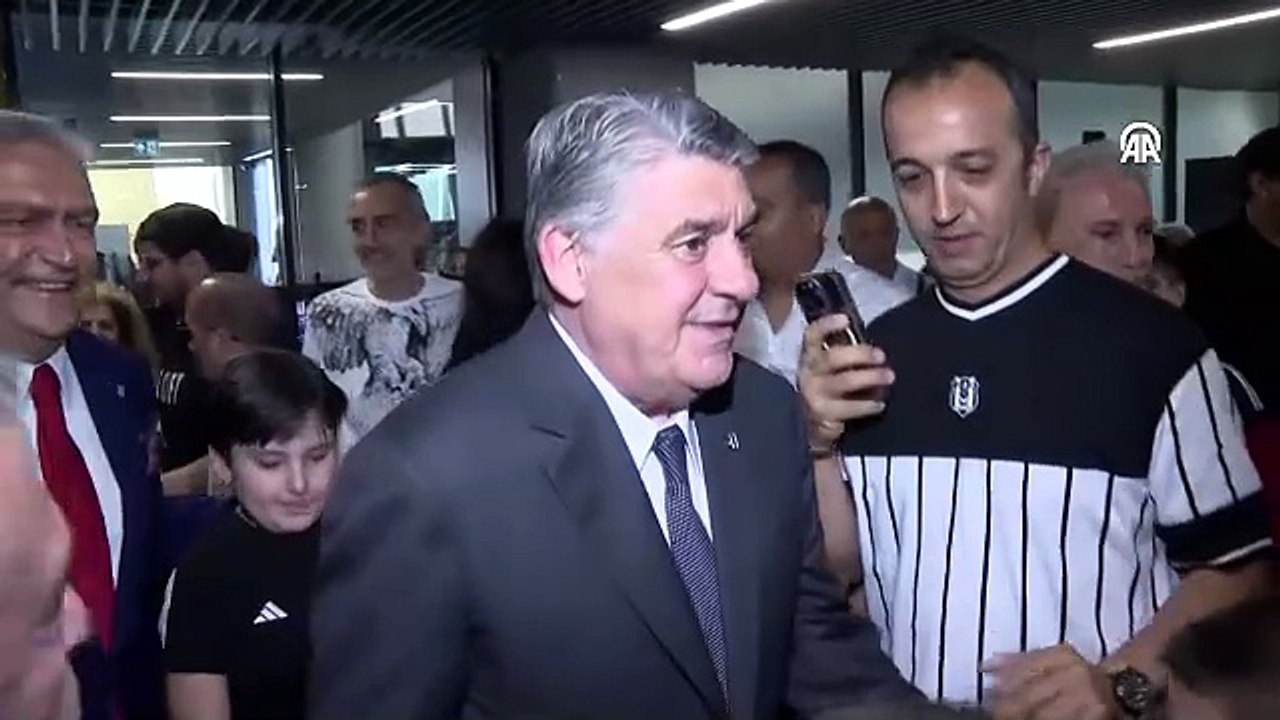 Beşiktaş'ta bayramlaşma töreni yapıldı