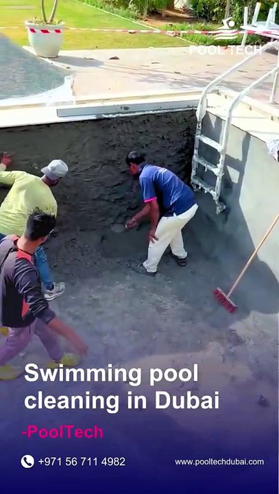 Keep Your Pool Spotless with Expert Cleaning Services from Pool Tech Dubai