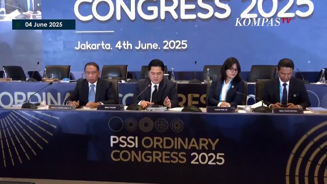 [FULL] Erick Thohir Beberkan 3 Poin Hasil Kongres PSSI 2025