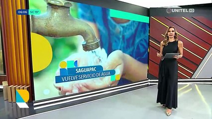 ​Se restablece el servicio de agua potable en distintas zonas de la capital cruceña
