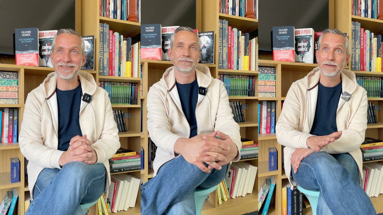 Olivier Norek, auteur de « Surface » : « On m'a demandé si mes livres étaient écrits par IA »
