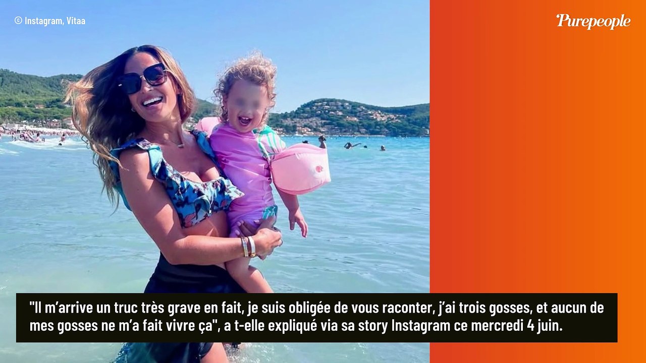 "Aucun de mes gosses ne m'a fait ça..." : Maman de trois enfants, Vitaa galère avec sa petite dernière Noa