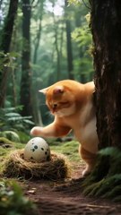 "Dino & Cat: The Cutest Foodie Duo Ever