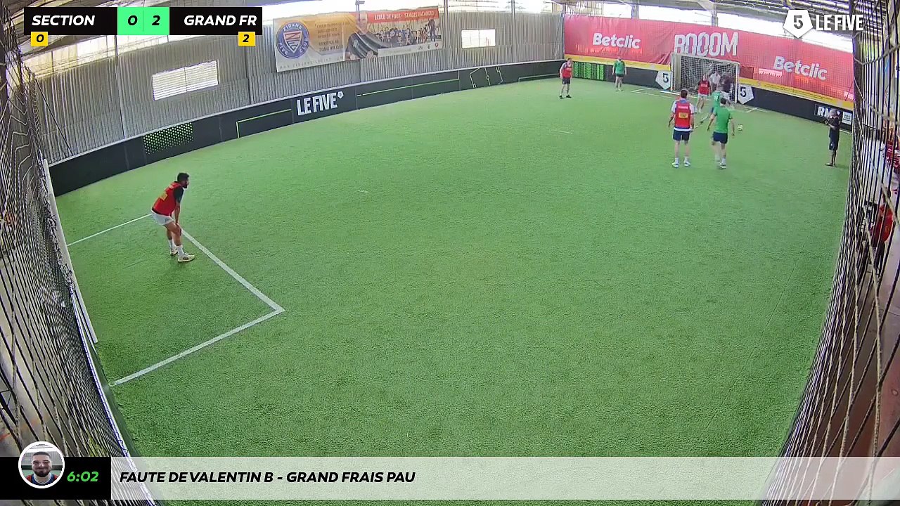 Faute de Valentin B - Grand Frais Pau