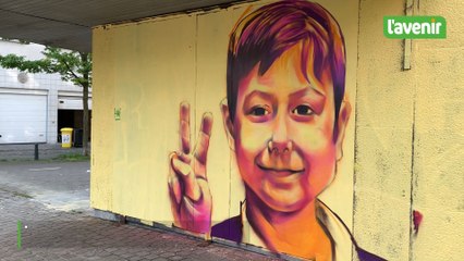 Déjà une fresque à la mémoire du jeune Fabian