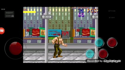 Final Fight Mike Haggar vs Belger fase 6 completa final