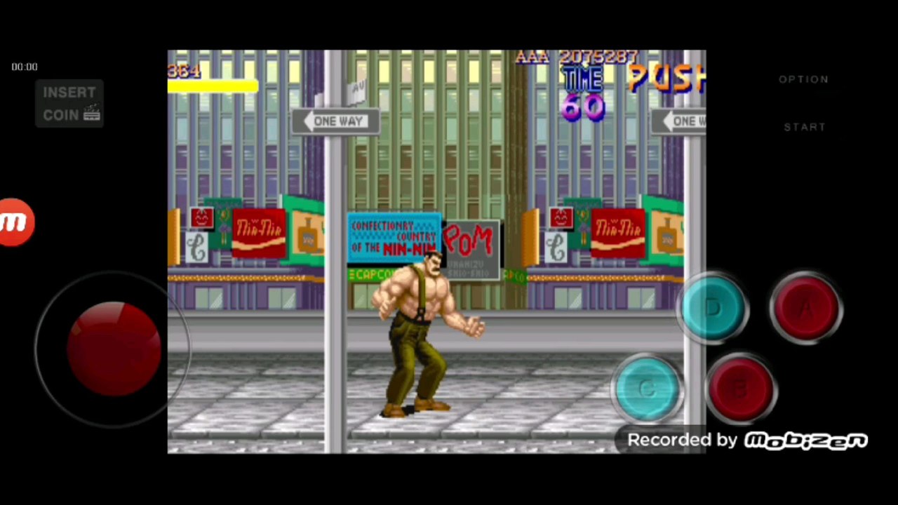 Final Fight Mike Haggar vs Belger fase 6 completa final
