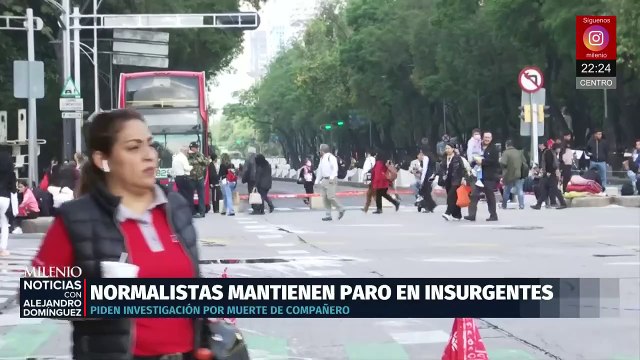 Escuela Normal rural bloquea principales avenidas en CdMx: Reforma e Insurgentes